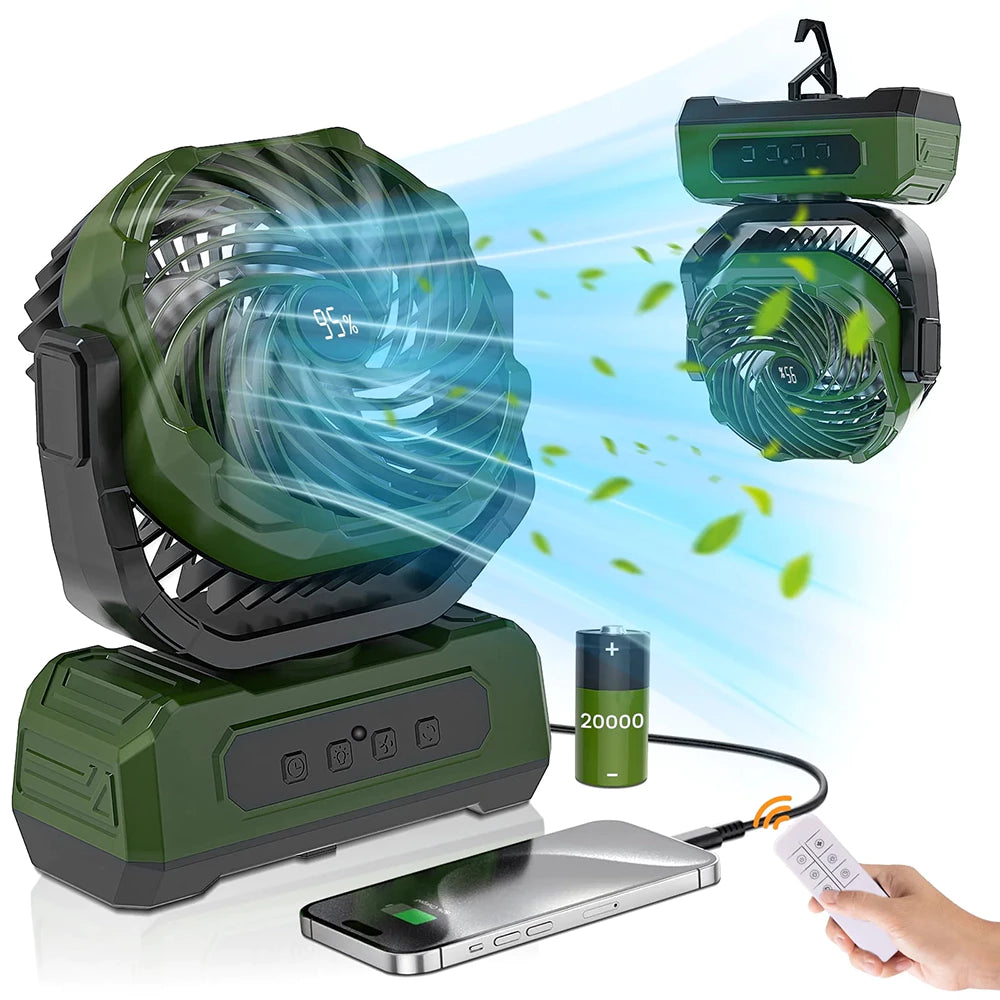 Multi-functional Outdoor Fan